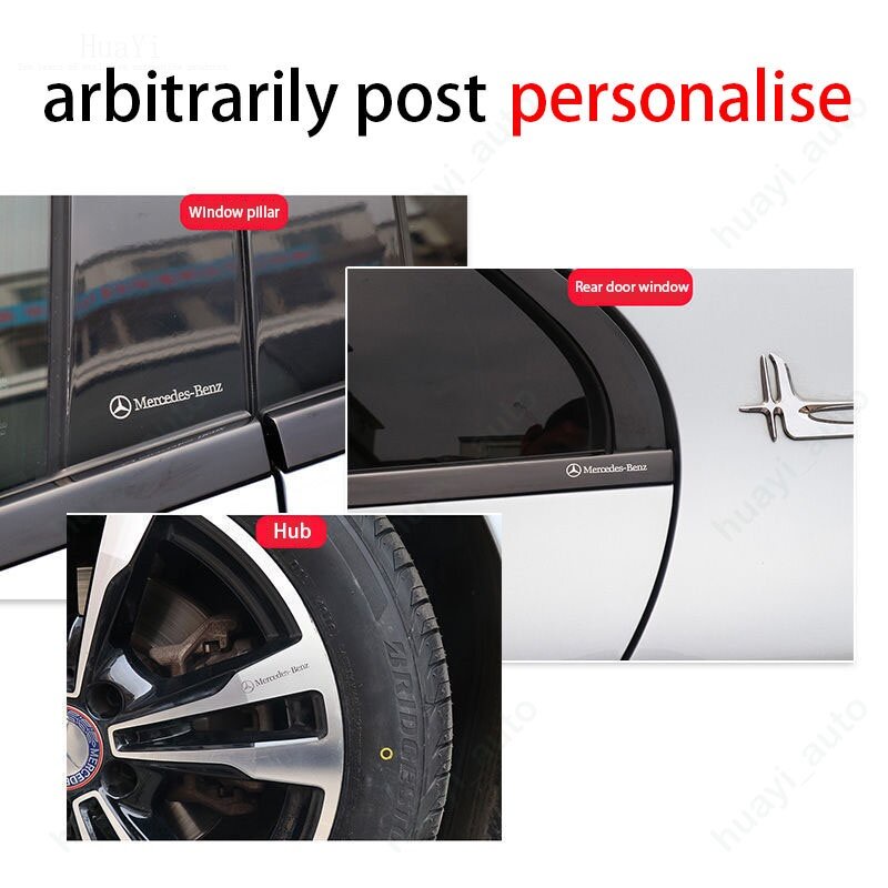 HCM Tem decal chìm 9D in logo xe hơi, stick miếng dán trang trí xe Mitsubishi Mirage, Zinger, Pajero,Xpander