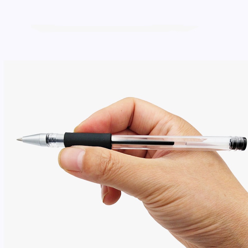 Bút bi bút gel 0.5mm cao cấp mực đều - Ngòi kiểu đạn nước xanh đen đỏ-MCKES