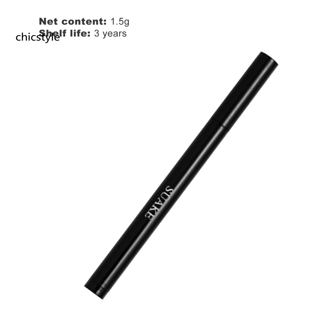 Chic 1ml cosmetics black eyeliner for beauty smudge-proof liquid eyeliner pen smooth line