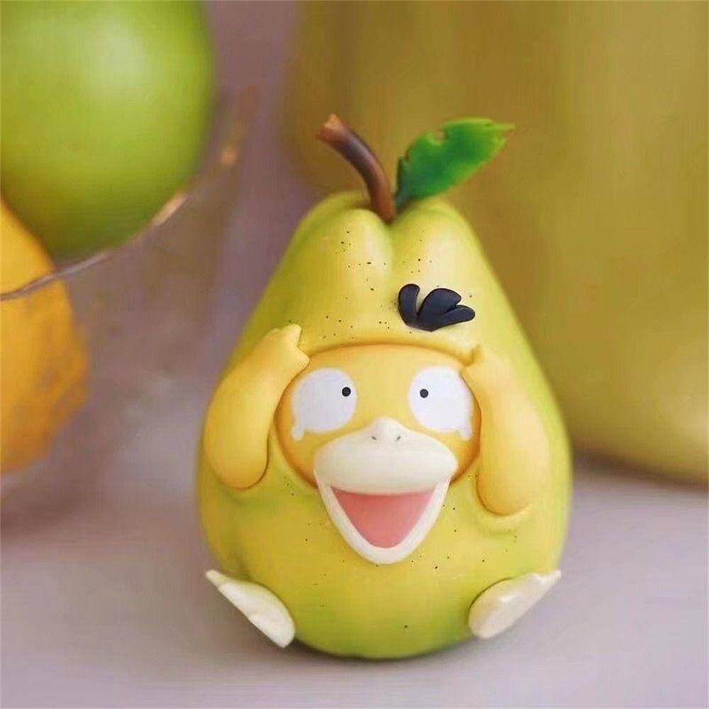 Đồ chơi mô hình MMULCK anime Psyduck quả lê bằng PVC 9cm dễ thương vui nhộn cho người hâm mộ sưu tập