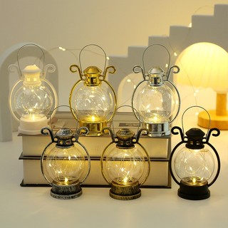 Đèn led Để Bàn Phong Cách retro Trang Trí Giáng Sinh