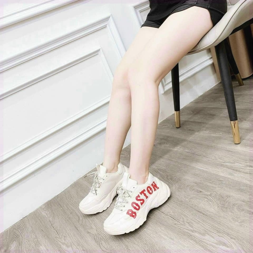 Giày 𝐌𝐋𝐁 Boston LA ,NY Đế Nâu cao cấp, Giày Thể Thao Sneaker  𝐌𝐋𝐁 ulzzang nam nữ độn đế 5cm tăng chiều cao