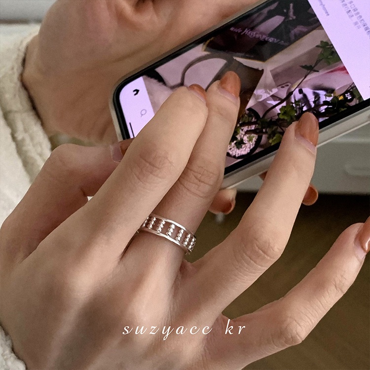 Nhẫn Hở Mạ Bạc 2022 Thiết Kế Sang Trọng Thời Trang Cho Nữ