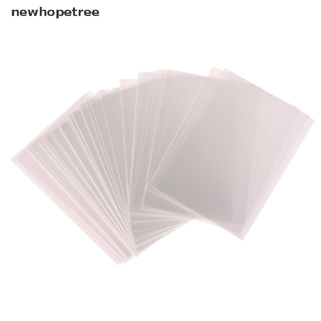 Set 50 Tấm Phim Trong Suốt Bảo Vệ Thẻ Hàn Quốc Không Axit Horaphic