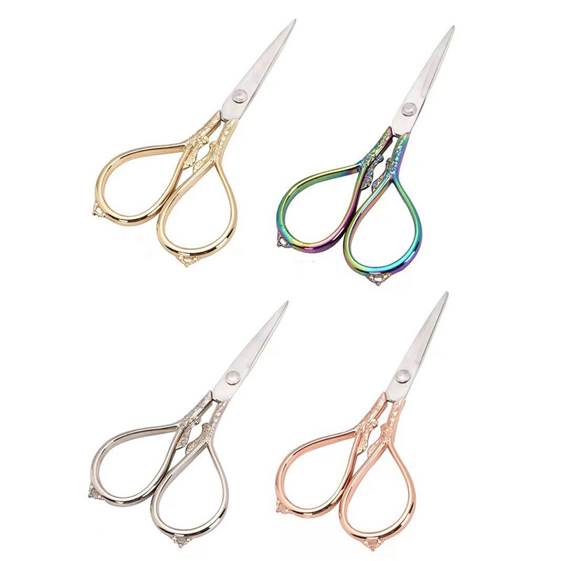 Thêu kéo Vintage Cross thêu kim kéo Thủ công mỹ nghệ DIY Trang chủ nhỏ may kéo