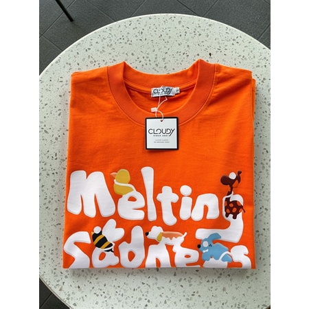 Áo Thun Mel Cloudy Unisex phù hợp nam nữ 40-80kg Cotton 100%