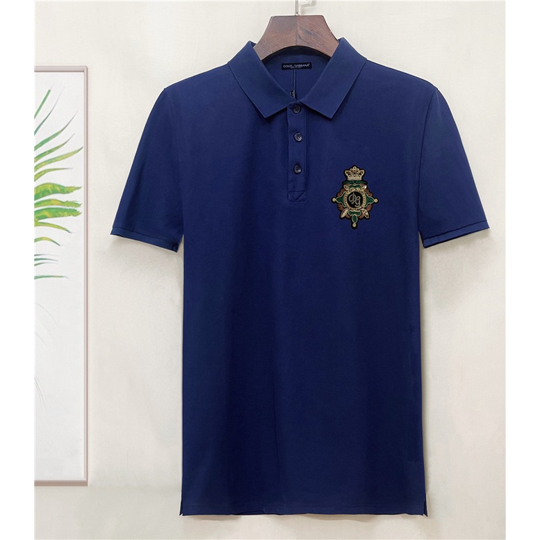 Áo Thun polo Nam D0LCE & Gaba Ngắn Tay Thêu logo Size S-4XL