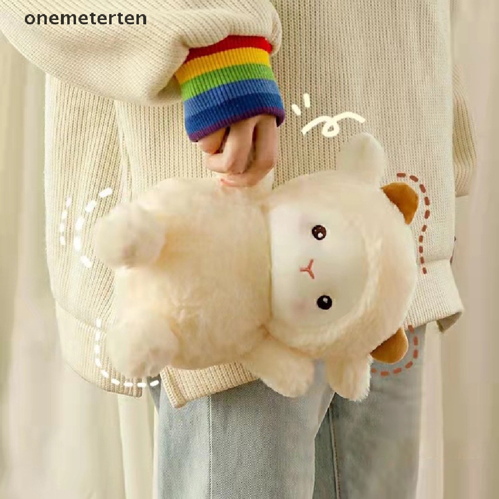 Thú Nhồi Bông Hình Con Cừu 25CM Siêu Dễ Thương