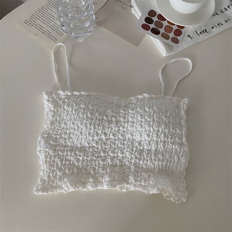 Áo Ống Màu Trơn Có Mút Đệm Ngực Thoáng Khí Gợi Cảm NRVP 2023