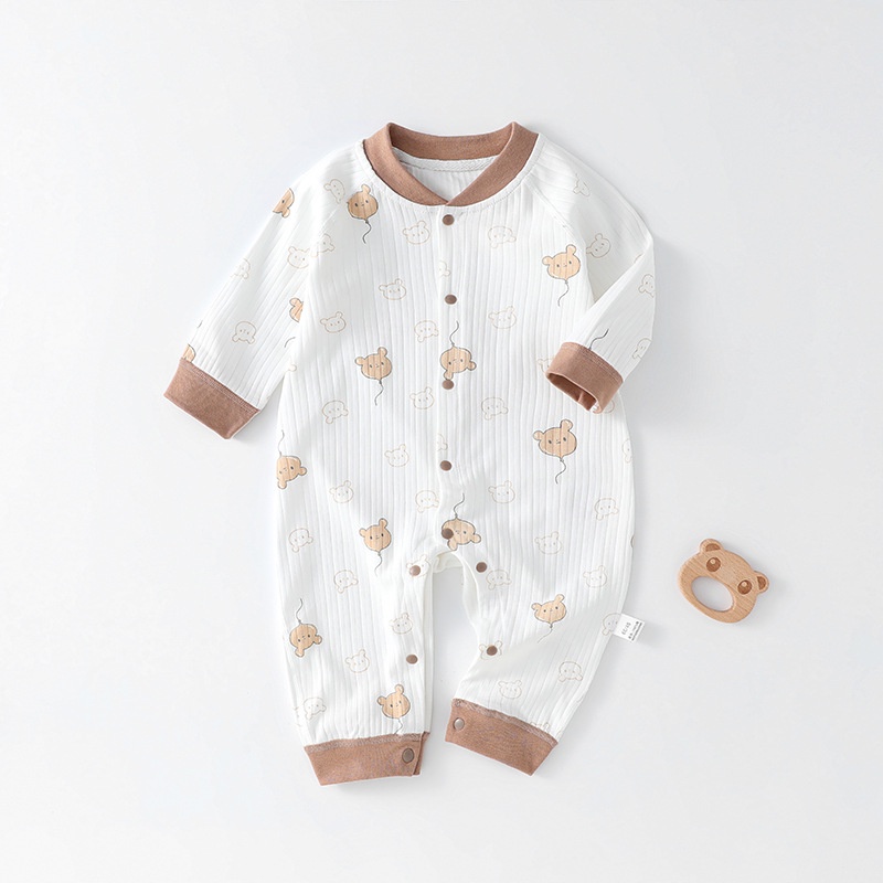 Áo liền quần 100% Cotton Dễ Thương Cho Bé