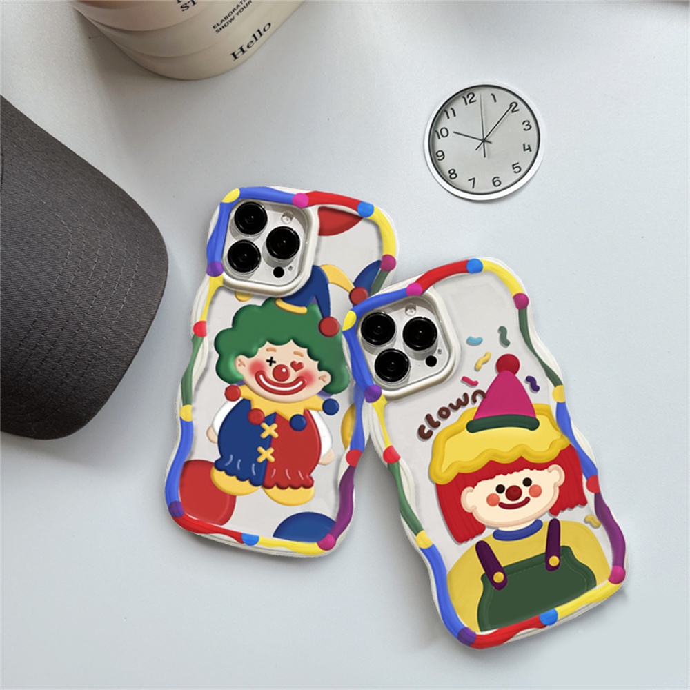 Ốp Điện Thoại TPU Họa Tiết Chú Hề Cho IPhone 14 14 Pro MAX 13 Pro MAX 11PRO 11PRO MAX 12 12Pro MAX XR XS MAX 6 6S 7 8 Plus SE 2020