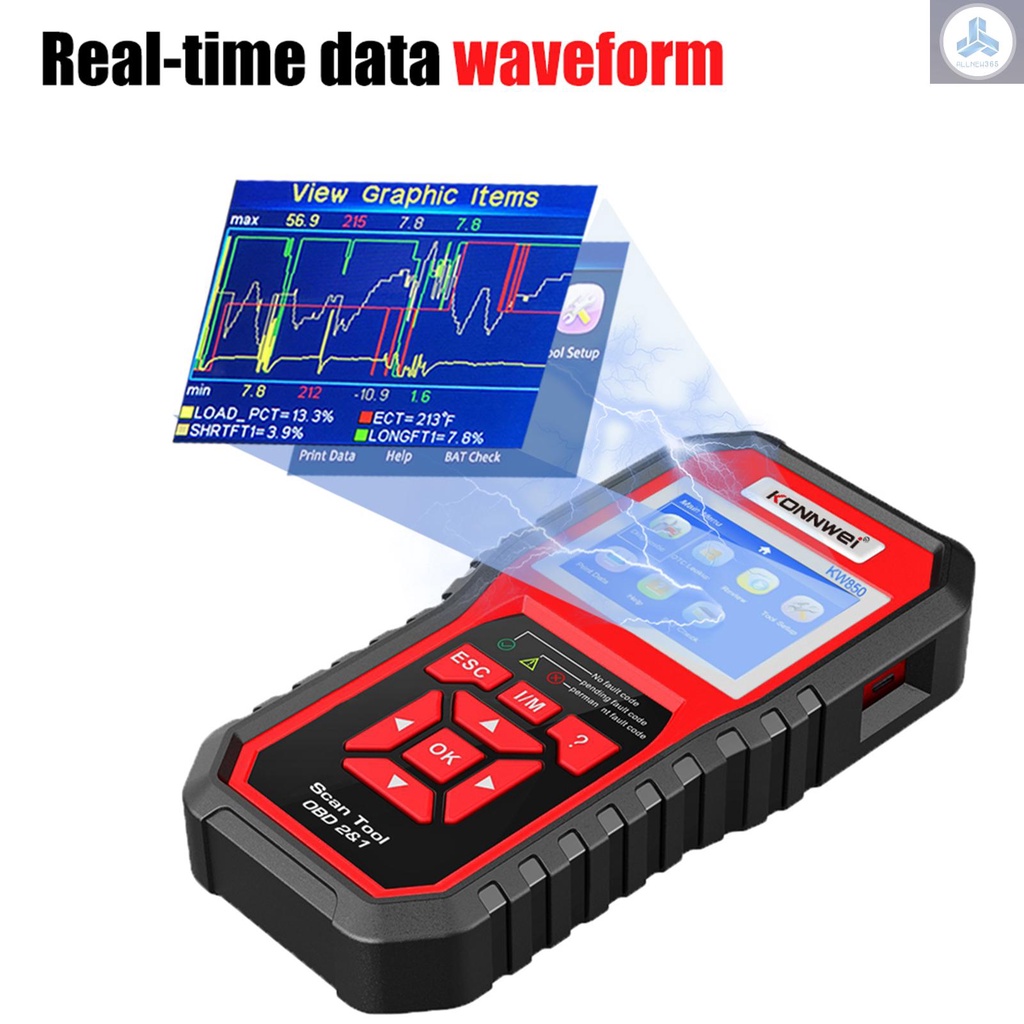 Thiết Bị Kiểm Tra Động Cơ Xe Hơi KONNWEI KW850 OBDII KW850 OBDII 1996 MOTO2.29