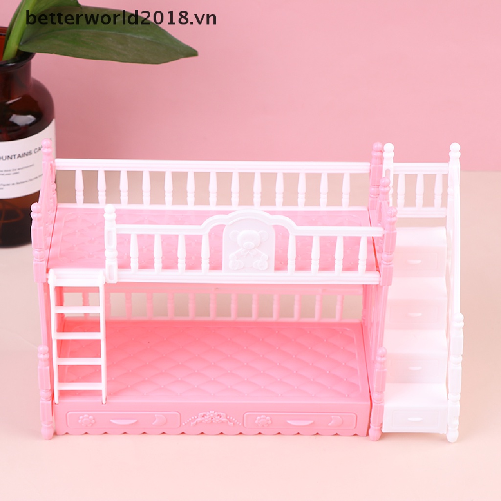 Búp Bê Đồ Chơi Giường Tầng Đôi / Giường Tầng Tầng Đôi Kiểu Châu Âu   Đồ Chơi Búp Bê Châu Âu