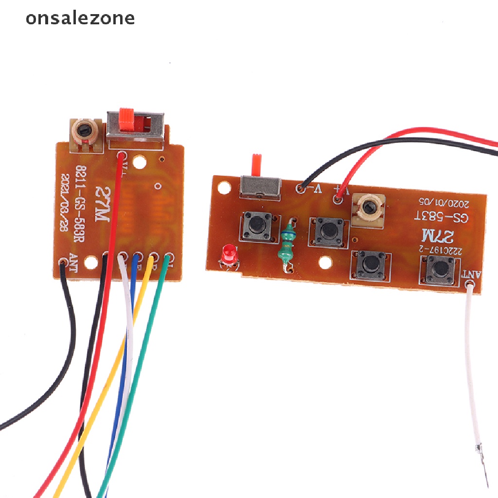 Bảng Mạch 27MHz PCB 4CH Cho Máy Bay Điều Khiển Từ Xa