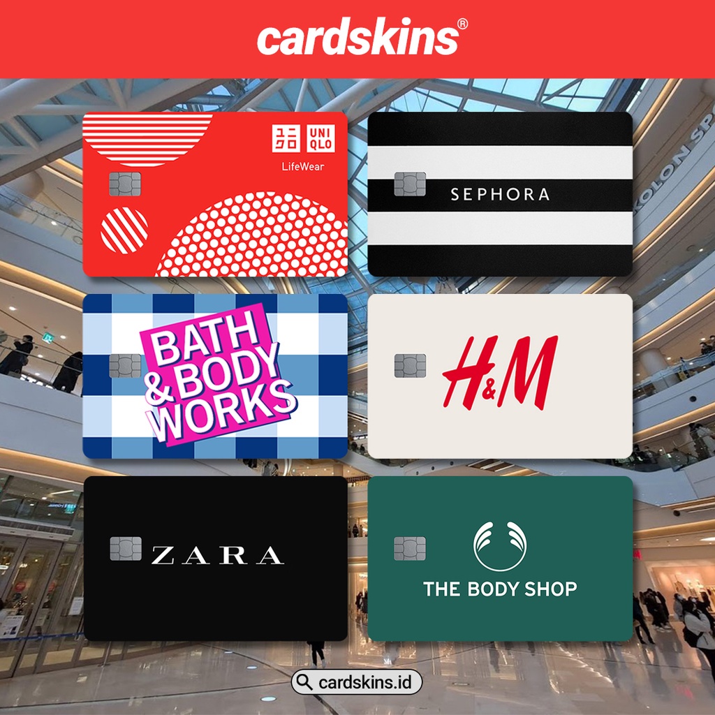 Skin Card, ATM Chủ Đề FAKE SHOP CARD  | Miếng Dán Thẻ ATM, Thẻ Chung Cư Trang Trí - Chống Nước