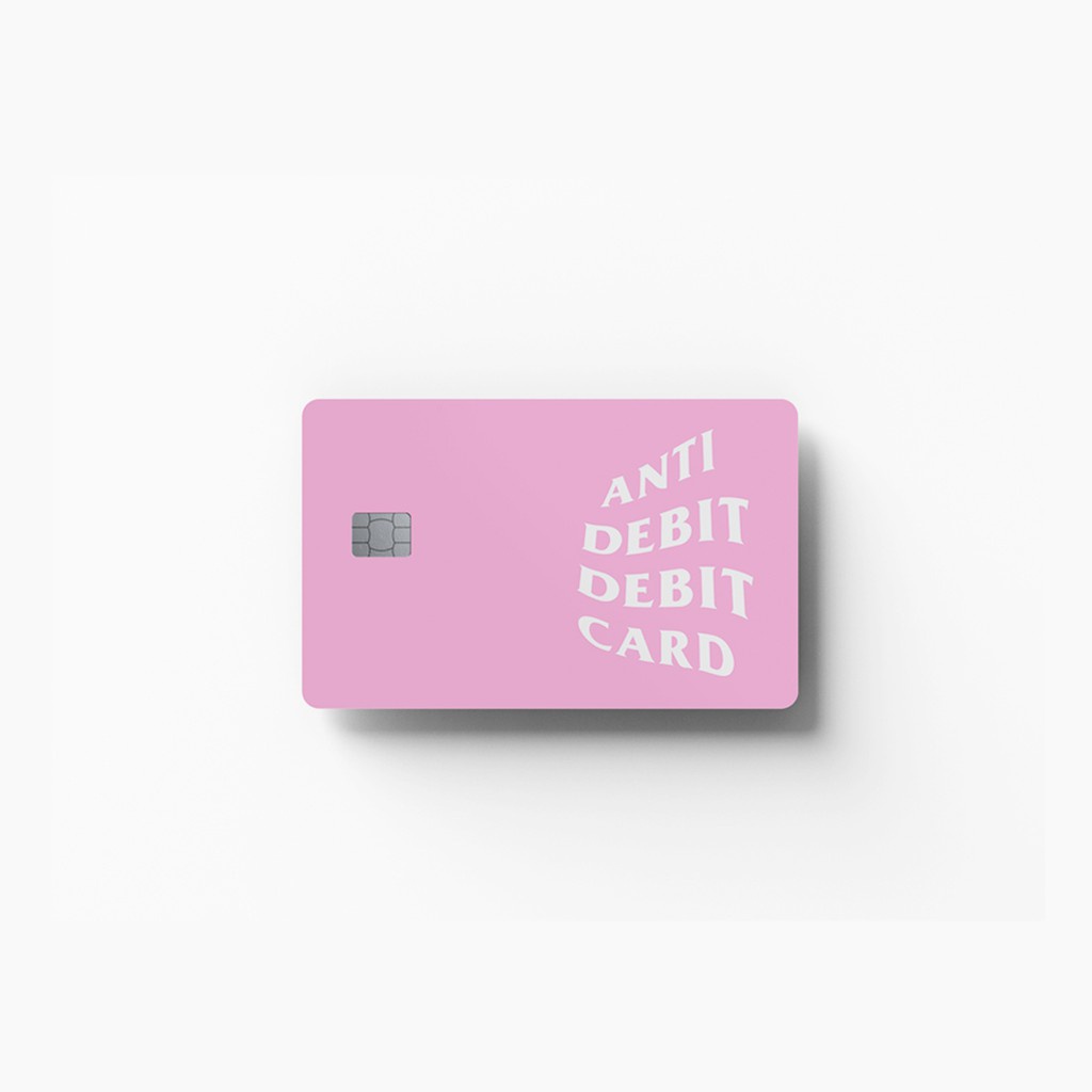 Skin Card, ATM Chủ Đề ANTI CLUB  | Miếng Dán Thẻ ATM, Thẻ Chung Cư Trang Trí - Chống Nước
