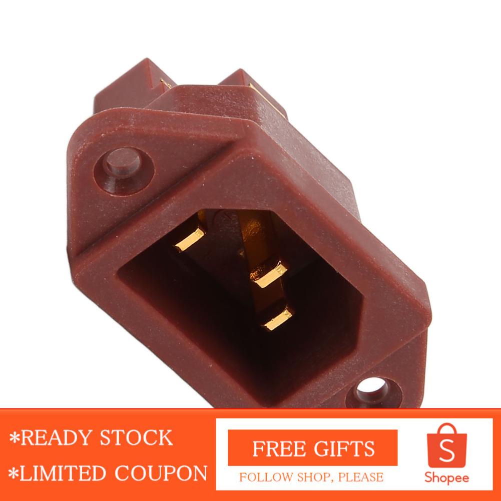 Alwaysonline AC Power Socket  IEC Connector Reduce Signal Distortion C14 Type Noise Reduction for CD Player Professional Sound Accessories