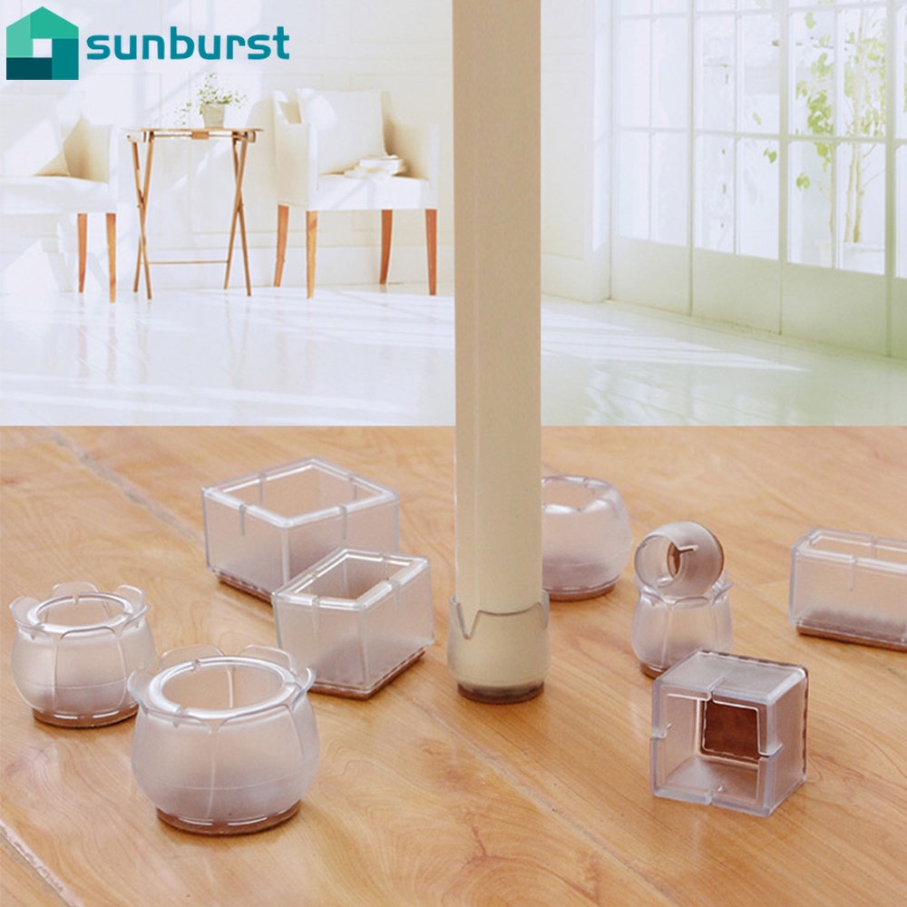 Vỏ Bọc Bảo Vệ Chân Bàn Ghế / Đồ Nội Thất Bằng PVC Chống Trượt / Trầy Xước / Ồn Tiện Dụng