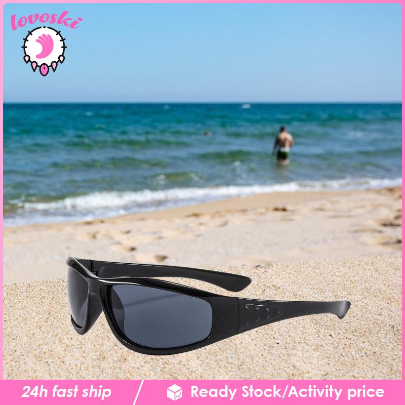 Kính Mát Hình Chữ Nhật Phong Cách Retro Chạy Bộ Ngoài Trời