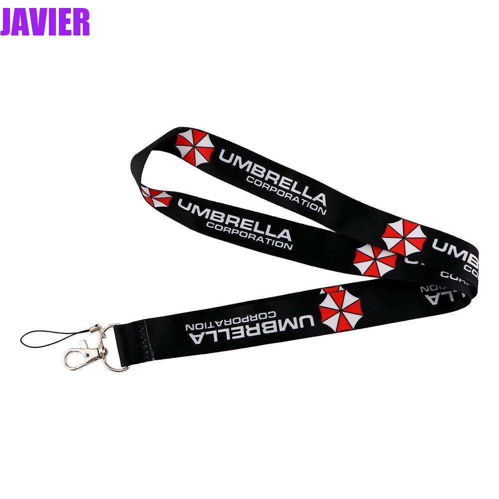 Dây Đeo Thẻ Tên Kèm Móc Chìa Khóa / Thẻ ID Hình Logo Umbrella Corporation