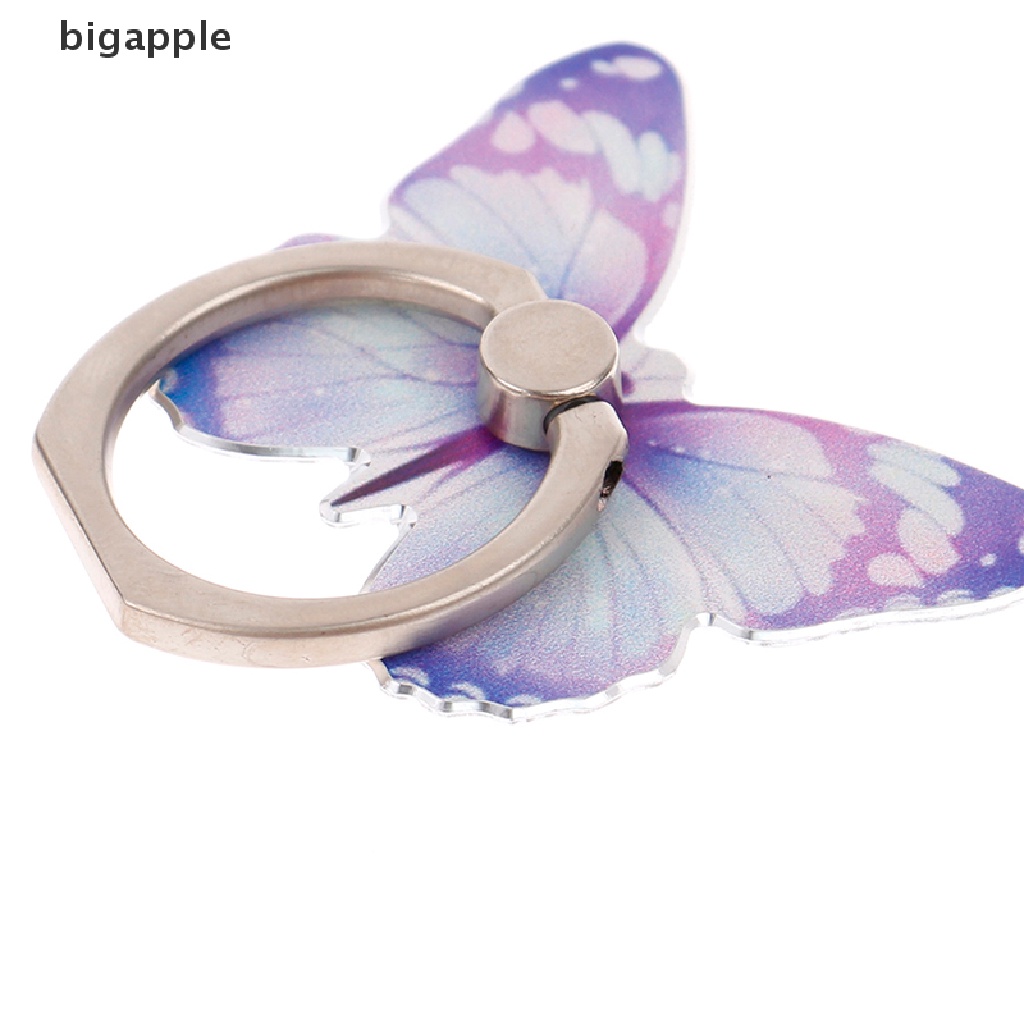 Bigapple 1 Nhẫn Đỡ Điện Thoại Hình Bướm Xinh Xắn Phổ Biến RDG