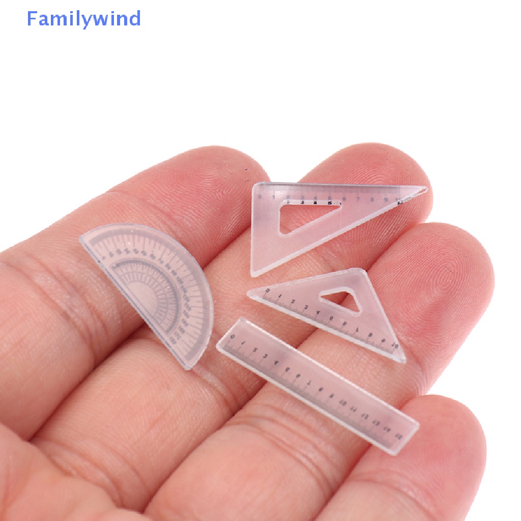 Bộ Thảm / Giá Đỡ Bút Chì / Thước Kẻ Dành Cho Nhà Búp Bê 1: 12