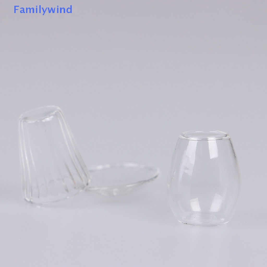 Bộ Ly Tách Uống Cà Phê / Trà Kèm Giá Đỡ Trang Trí Nhà Búp Bê 1: 12