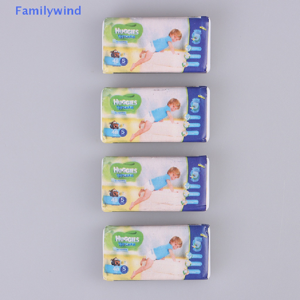 Set 4 Mô Hình Các Siêu Thị mini Trang Trí Nhà Bếp