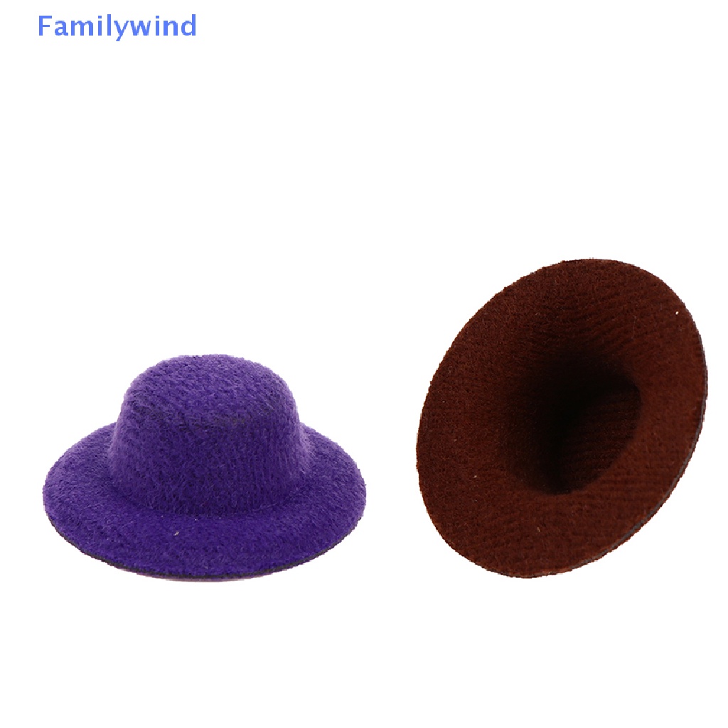 Set 5 Nón Vành Mini 1: 12 Cho Nhà Búp Bê