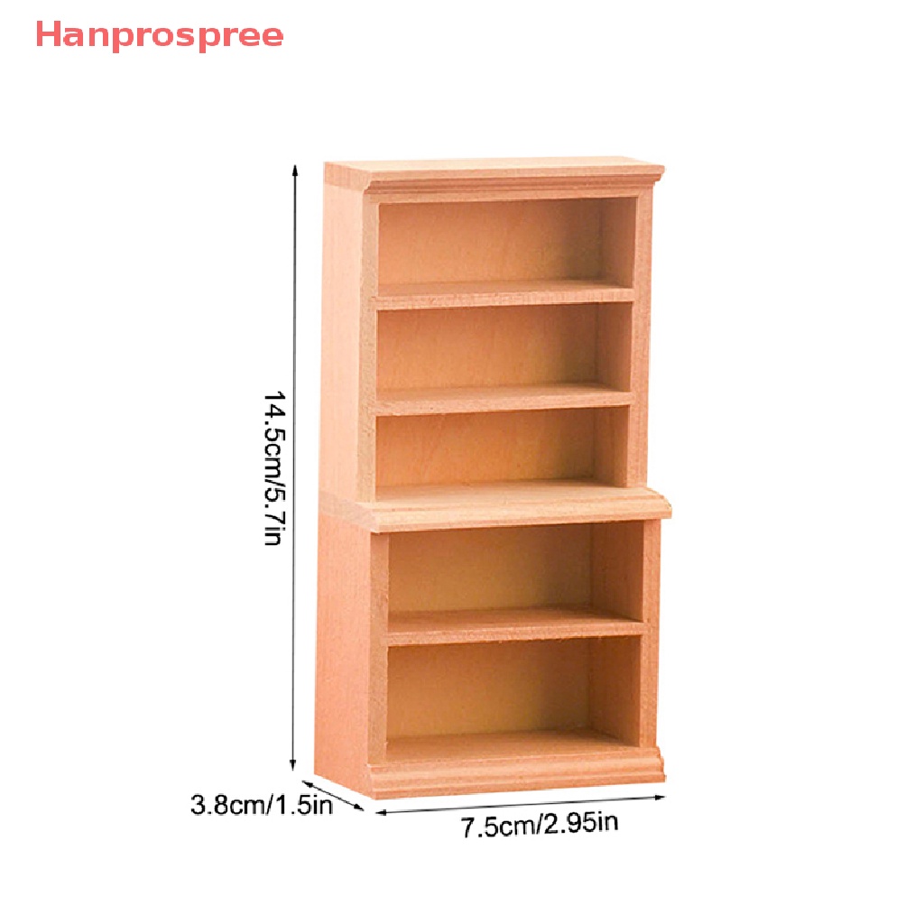 Mô Hình Kệ Sách / Tủ Đựng Đồ Dùng 1: 12 Độc Đáo Trang Trí Nhà Búp Bê