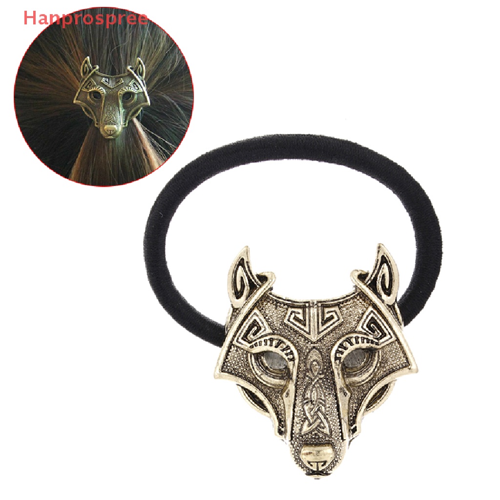Hanprospree > Dây Buộc Tóc Co Giãn Phong Cách Bộ Lạc Bắc Vikings Thời Trang Cho Nữ