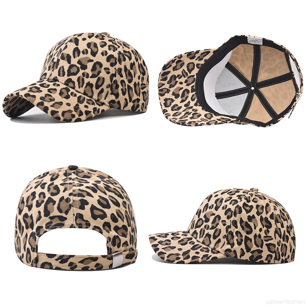 Mũ Lưỡi Trai Họa Tiết Da Báo Thời Trang Mới Cho Nam Nữ