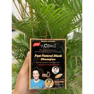 Combo 10 gói gội đen tóc yucaitang, gội đen phủ bạc 10 gói tiện lợi