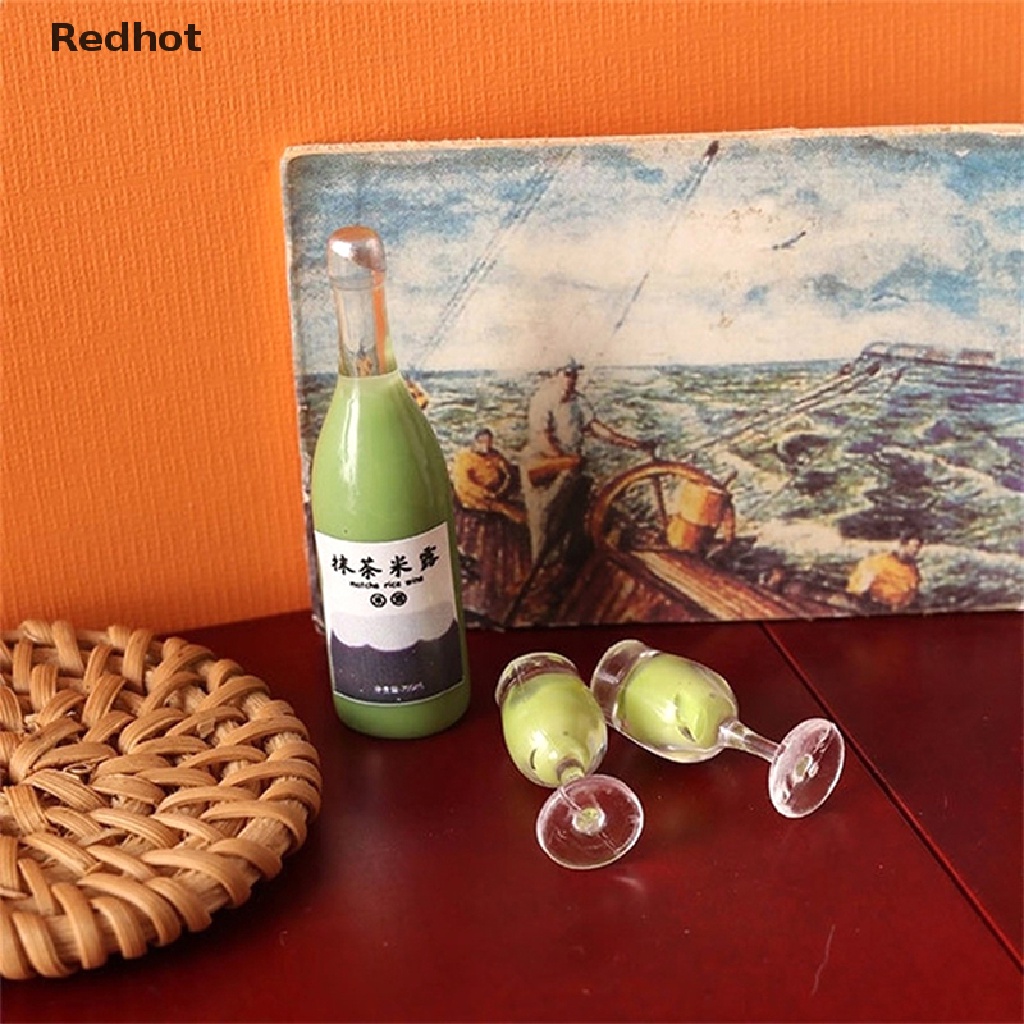 1 Bộ Ly Rượu Mini Tỉ Lệ 1: 12 Cho Nhà Búp Bê