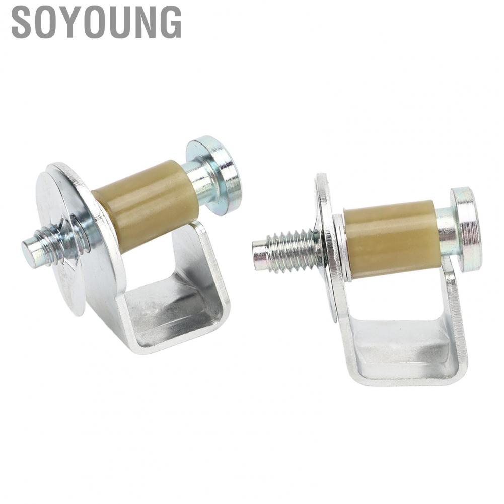 Soyoung Door Striker Bolt  Long Service Life Perfect Match Professional 2PCS Reliable Performance Wide Application 38448 Latch Lock for Car
