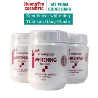 Kem Dưỡng Trắng Da Velvet Whitening Body Lotion 350g Thái Lan