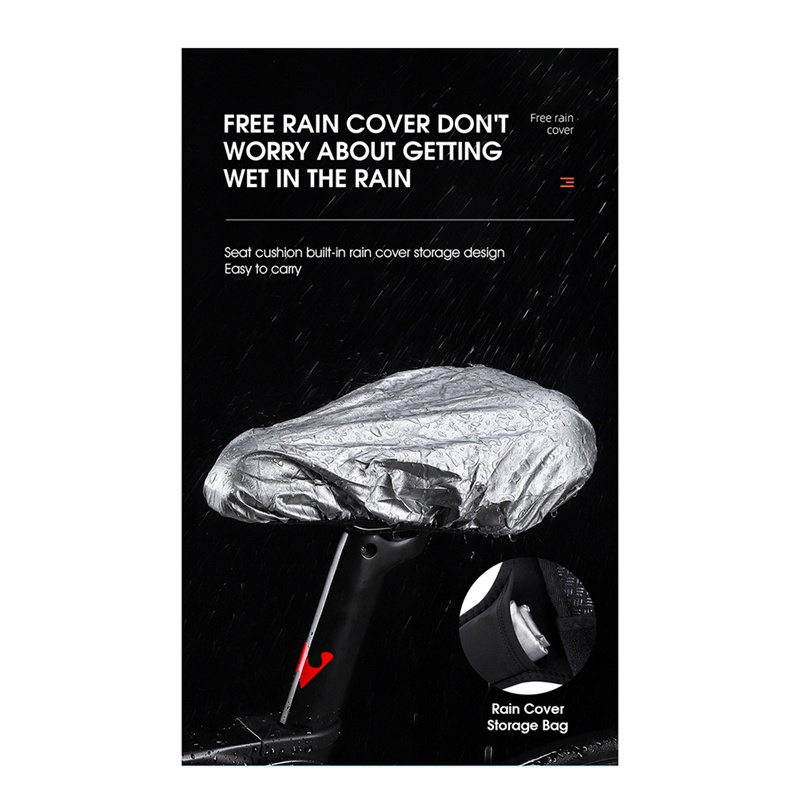 Vỏ Bọc Yên Xe Đạp MTB Kèm Vỏ Bọc Màu Đen Thoải Mái