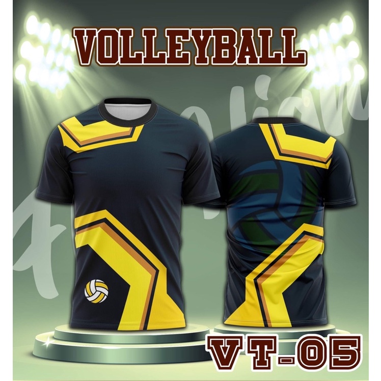 Volleyball Thăng Hoa Tùy Chỉnh Tên Tùy Chỉnh  Áo Thun Bóng Chuyền volleyball jersey [Hàng Có Sẵn)