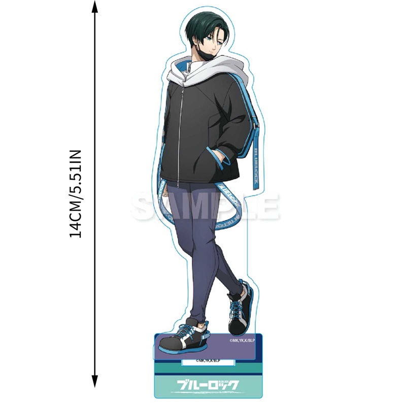 Mô Hình Đồ Chơi Nhân Vật Isagi Yoichi Margot3 Bằng Acrylic Để Bàn Trang Trí