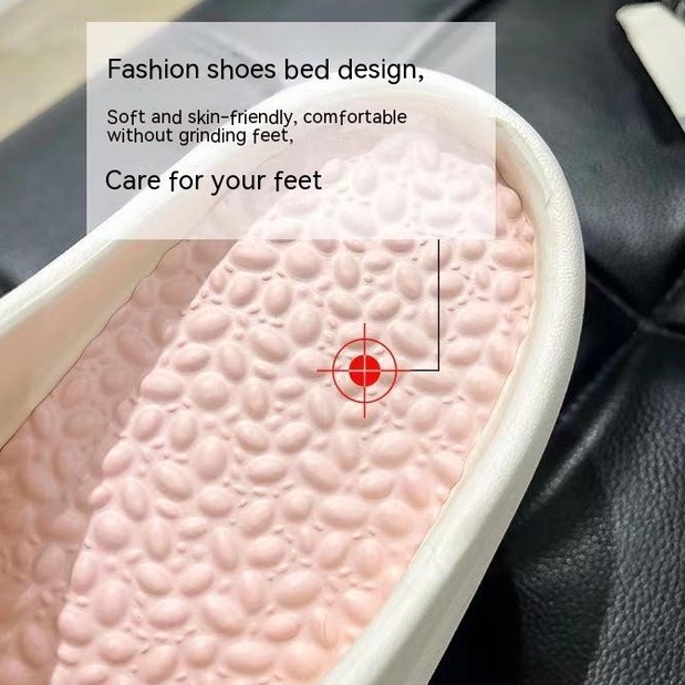 Dép Sandal EVA Đế Mềm Dày Chống Trượt Mát Xa Chân Dành Cho Nam Nữ Mang Trong Nhà Tắm