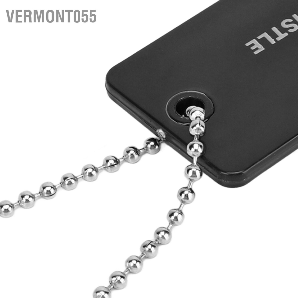 Vermont055 10 Chiếc Còi Sinh Tồn 3 Tần Số Decibel Cao Di Động Khẩn Cấp Với Móc Chìa Khóa Cho Cắm Trại Đi Bộ Đường Dài