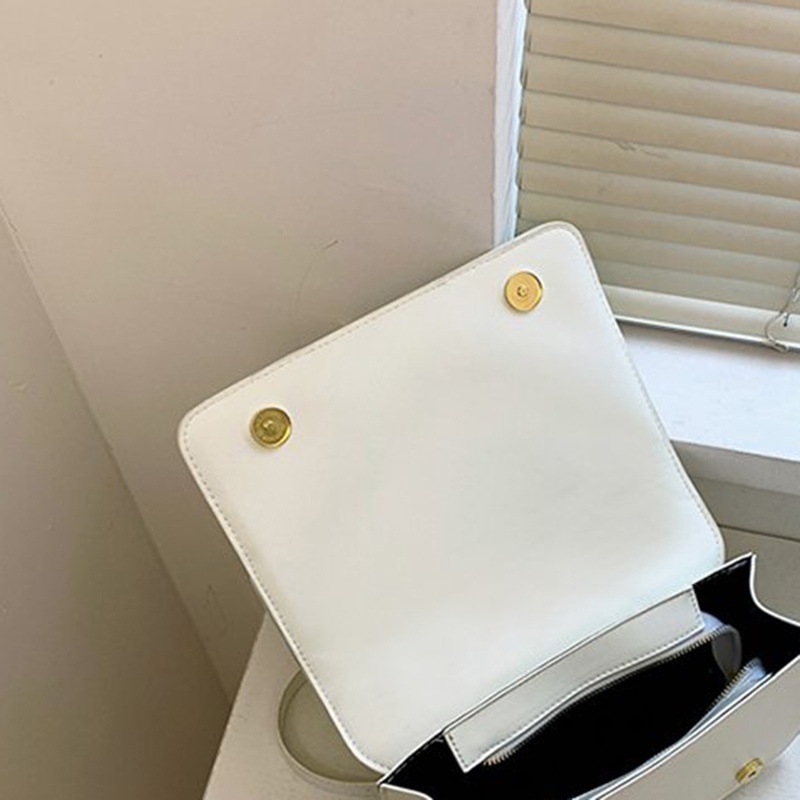 Túi Đeo Vai Hình Vuông Cỡ Nhỏ Thiết Kế Đan Dệt Đơn Giản Thời Trang Hàn Quốc Cao Cấp Cho Nữ