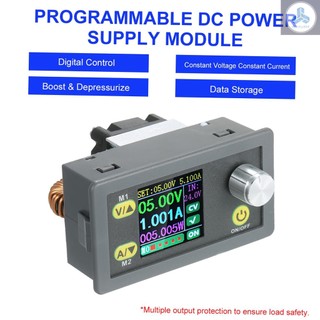 Digital Control Module 5A 80W Constant Voltage Current Programmable Power Supply Module Adjustable Voltage Regulator Data Storage DC Power Module