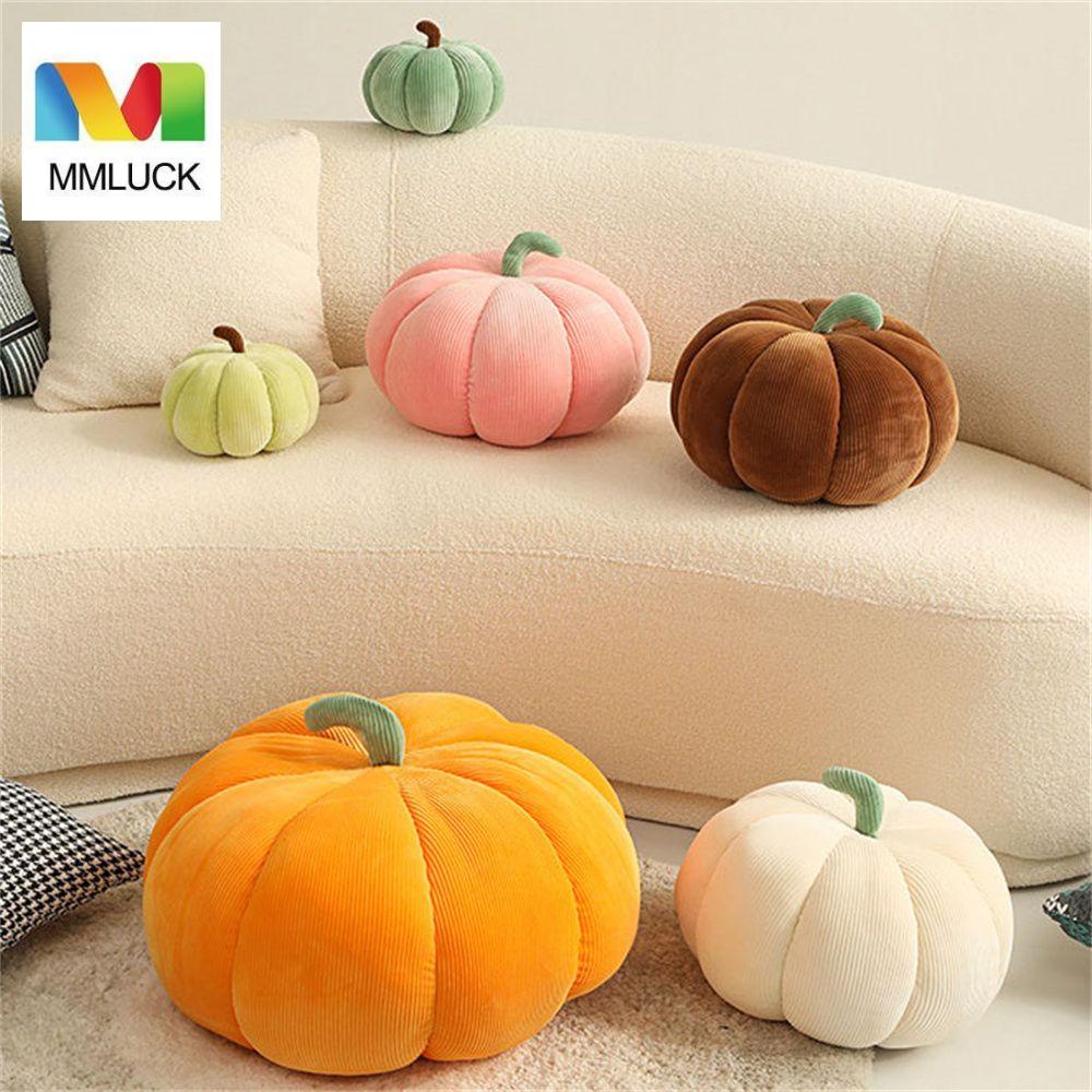 Quả Bí Ngô Nhồi Bông Mềm Mại Trang Trí Halloween