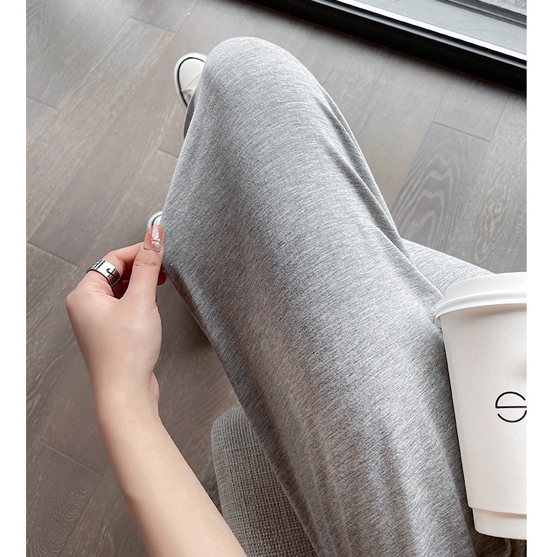 Quần ống rộng SUXI lưng cao chống nắng thời trang mùa hè cho nữ