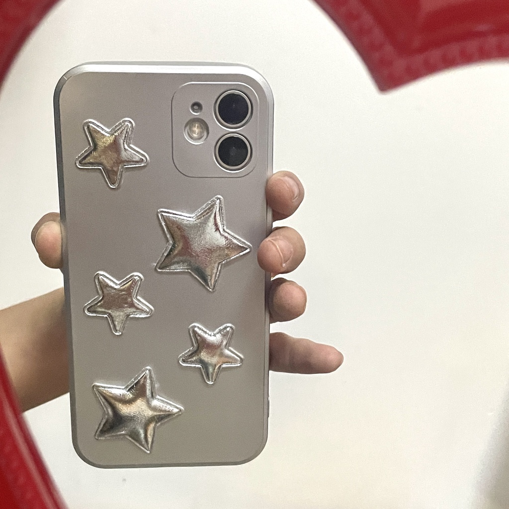 Ốp Điện Thoại Họa Tiết Ngôi Sao Năm Chiều Y2k Cho iPhone14pro Apple 13 ins