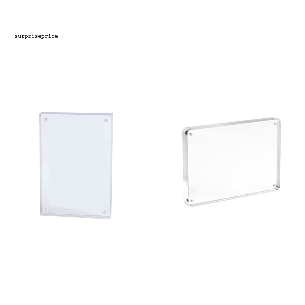 Khung Ảnh Từ Tính Không Cần Đóng Dấu Ngang 6 inch