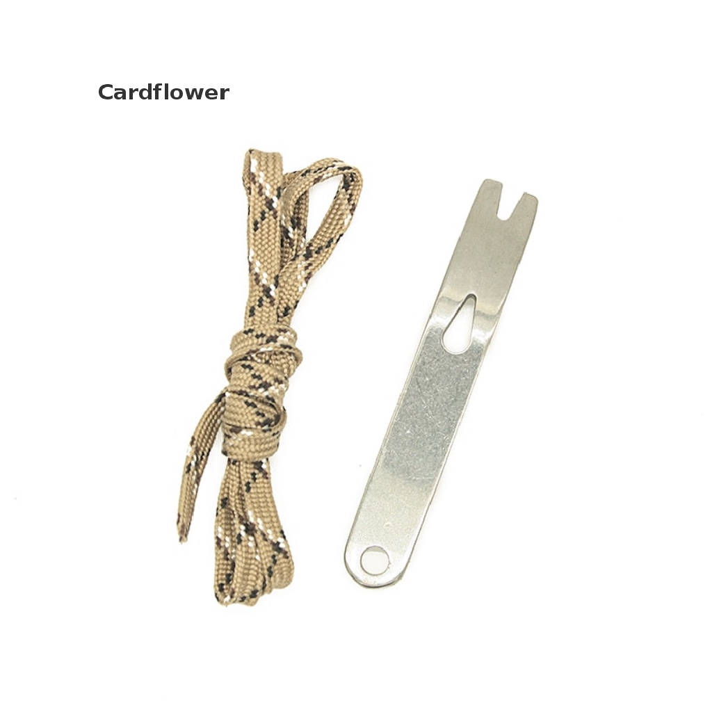 < Cardflower > Dụng Cụ Cạo Gió Bằng Thép Không Gỉ Bỏ Túi Nhỏ DIY