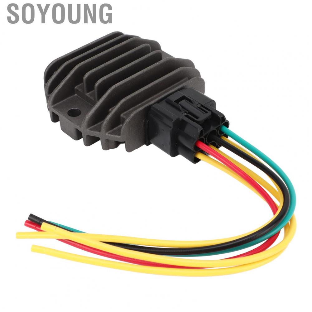 Soyoung ATV Voltage Regulator Rectifier  Proof Direct Replacement Lasting Performance Impact Resistant