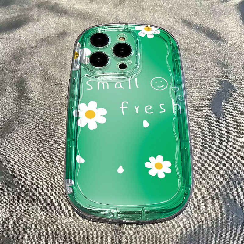 ✅Ốp Điện Thoại Dẻo Trong Suốt Họa Tiết Hoa Cúc Nhỏ Xinh Chống Sốc Cho Iphone12 / 14 / 7 promax8p11 xrxs 13 / 2ZYG